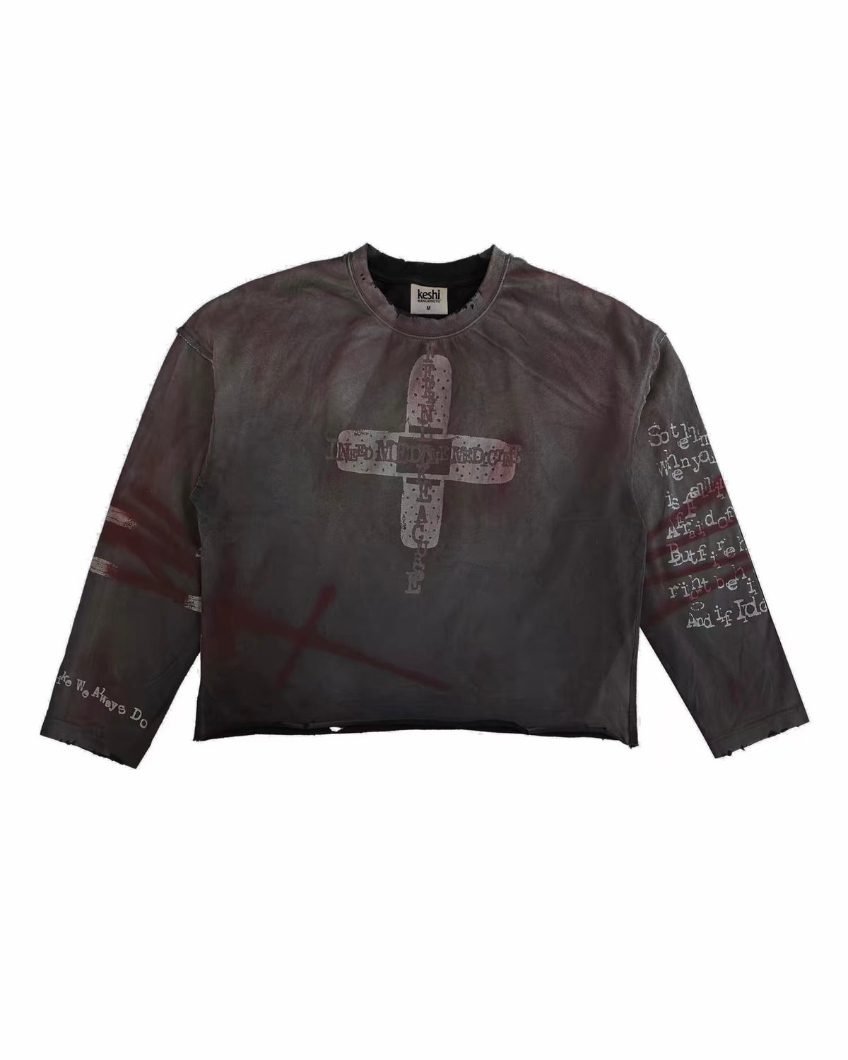 Keshi X WANGXINGYU the trilogy long sleeve