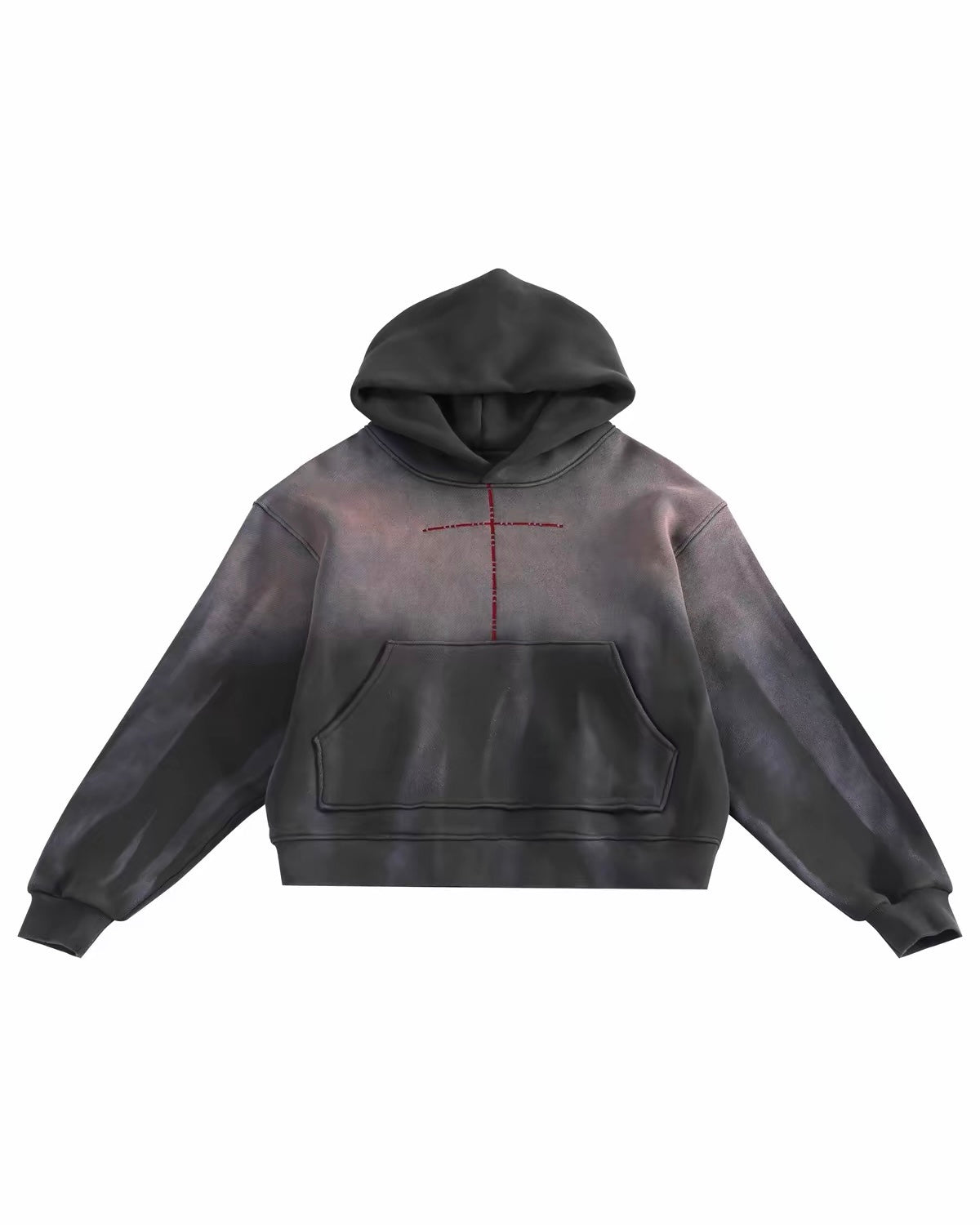 WANGXINGYU washed hoddie