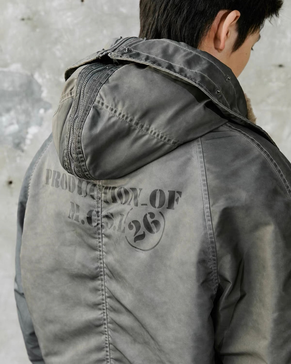 MOCUISHLE n2b pilot cotton jacket