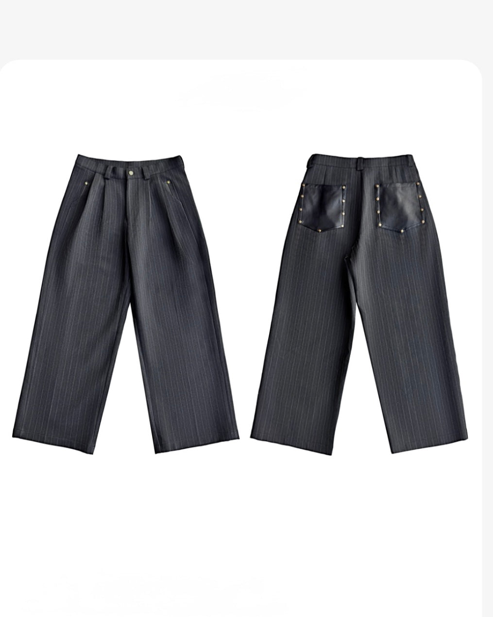 CENSMADE striped pants