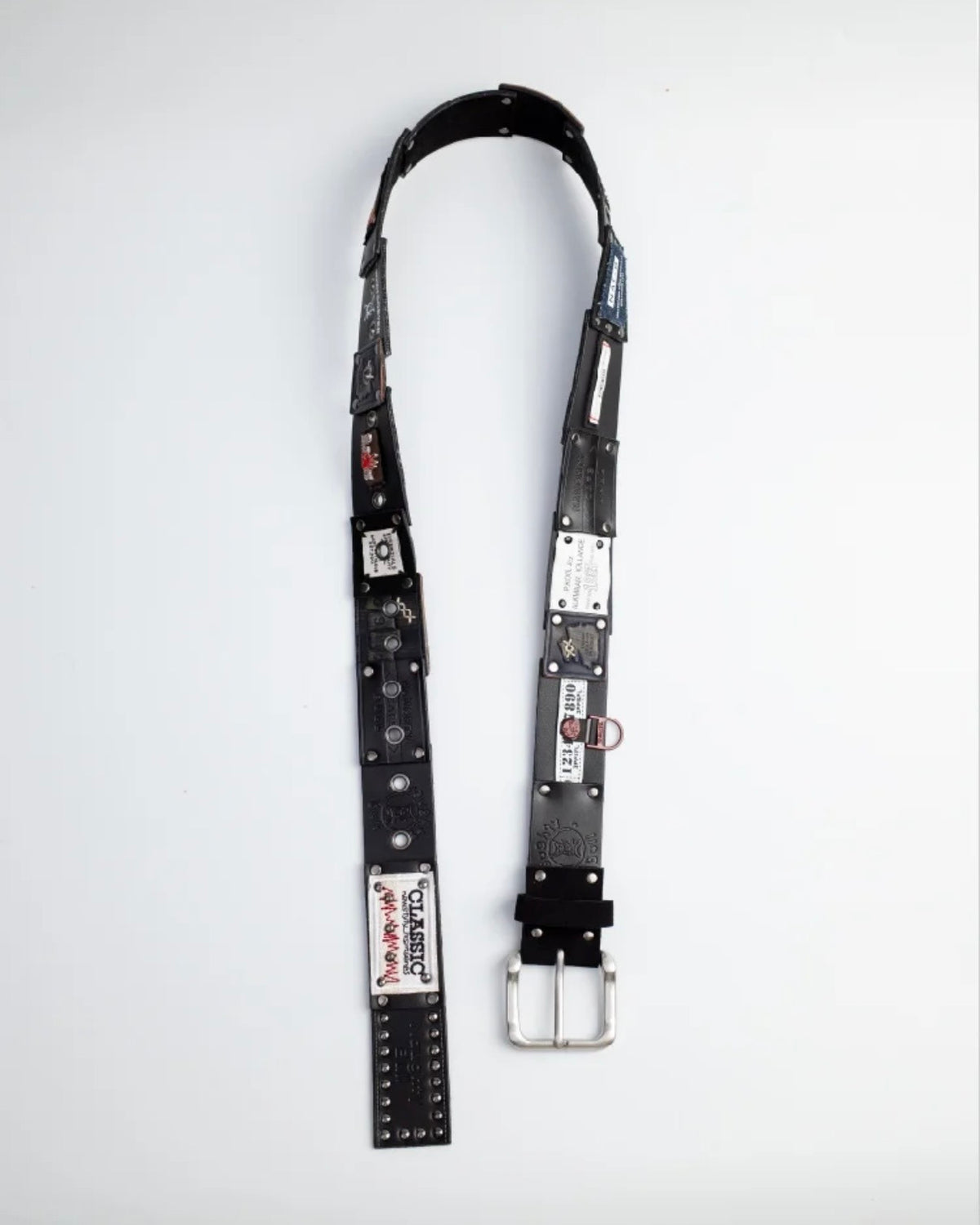 NAUGHTY BULL hand stitched belt