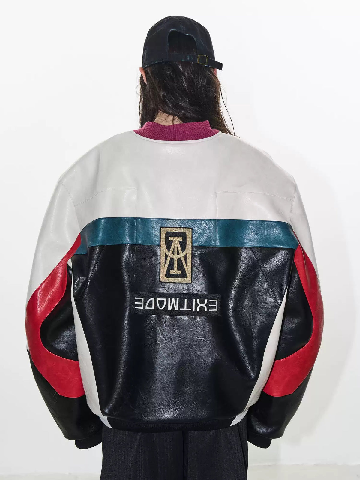 BLIND NO PLAN thick padded PU jacket