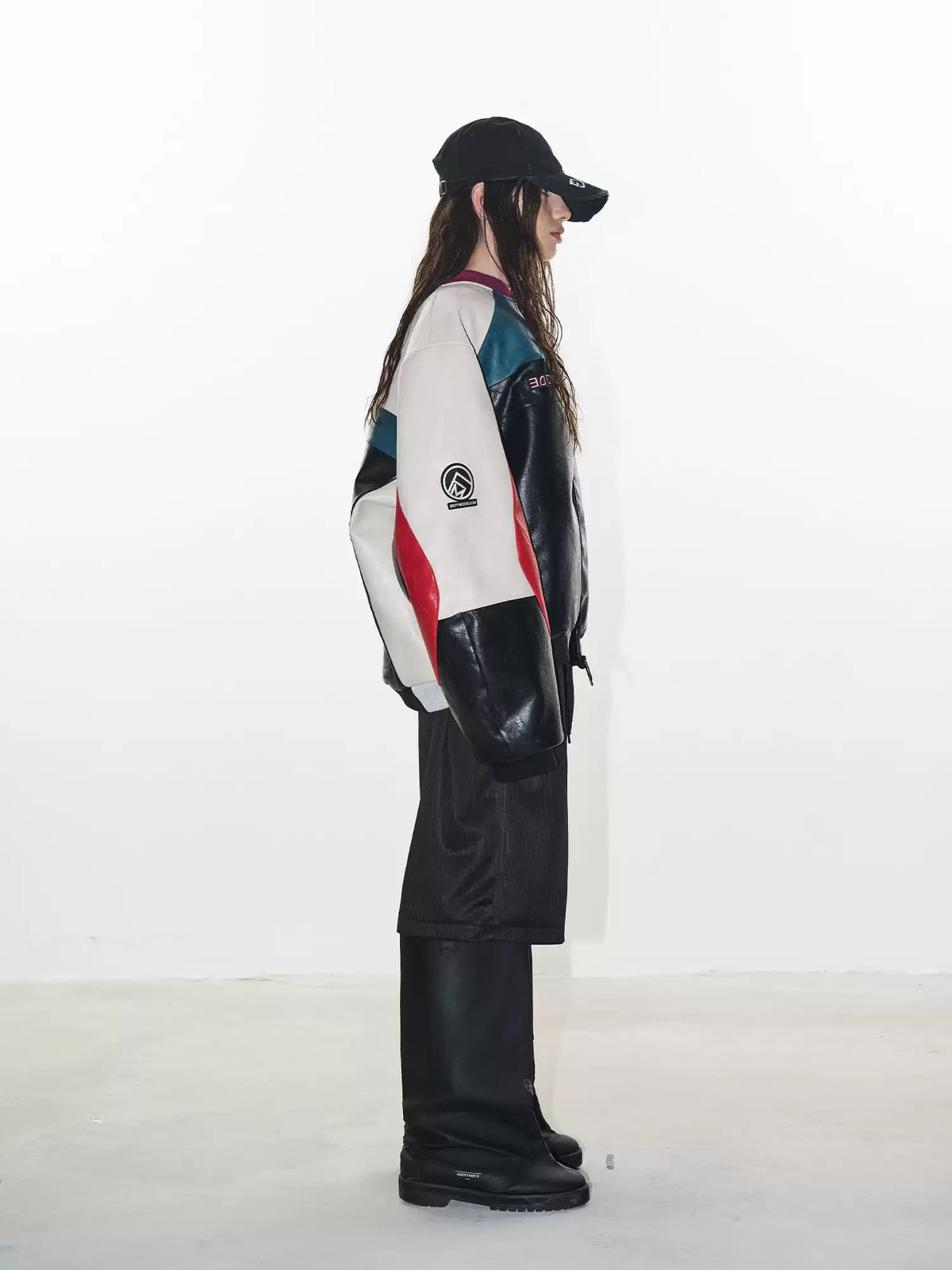 BLIND NO PLAN thick padded PU jacket
