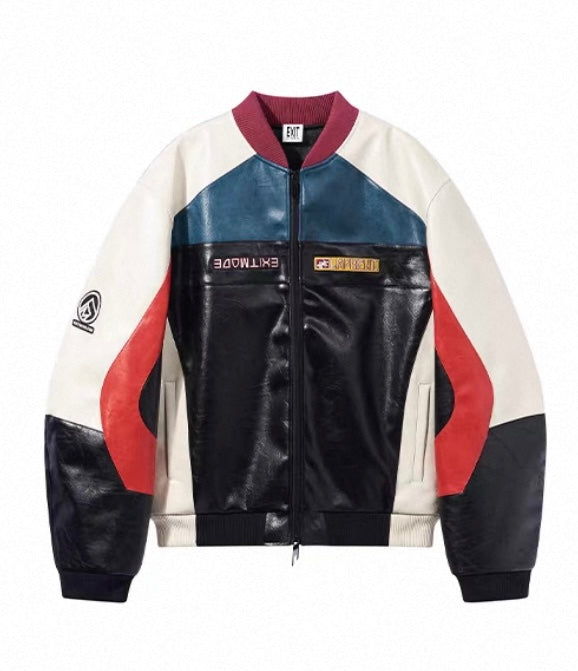 BLIND NO PLAN thick padded PU jacket