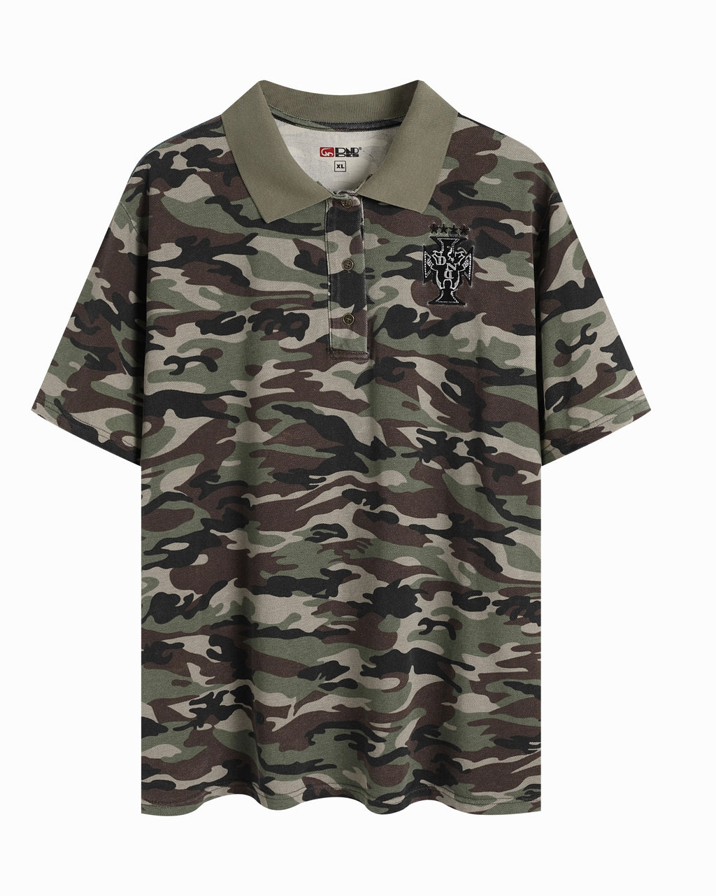 DND4DES camo flying tiger polo tshirt