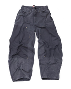 SANSLAWS ripped star patch cargo pants