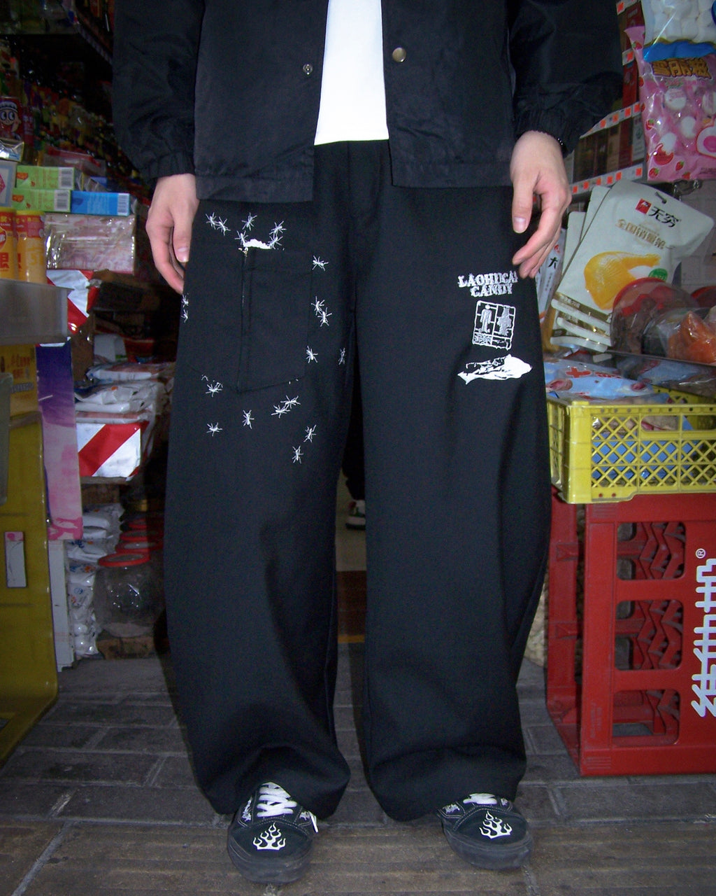 LAOHUCAI candy love pants