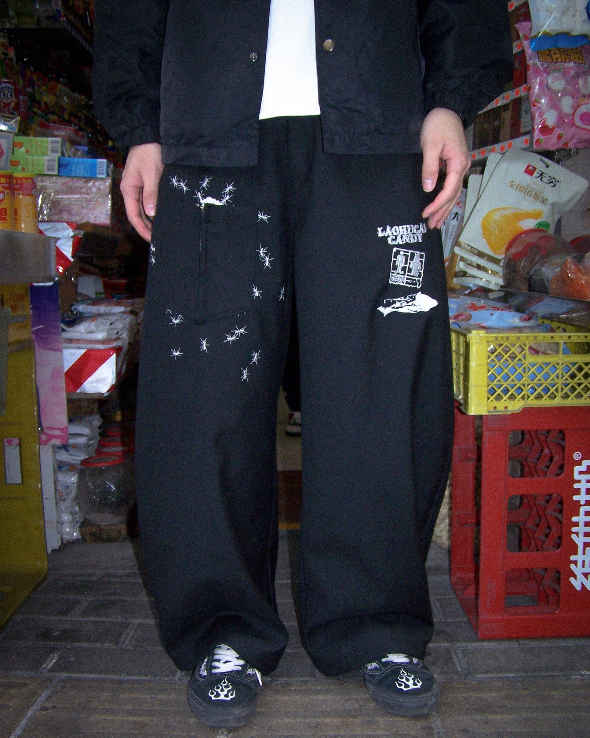 LAOHUCAI candy love pants