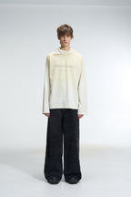 LOGO LONG SLEEVE T-SHIRT - WHITE