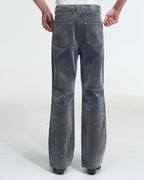 LOOSE STRAIGHT LEG  DENIM - BLUE