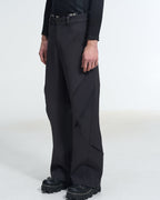 BARREL LEG SUITPANTS - GREY