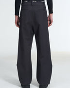 BARREL LEG SUITPANTS - GREY