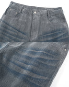 LOOSE STRAIGHT LEG  DENIM - BLUE