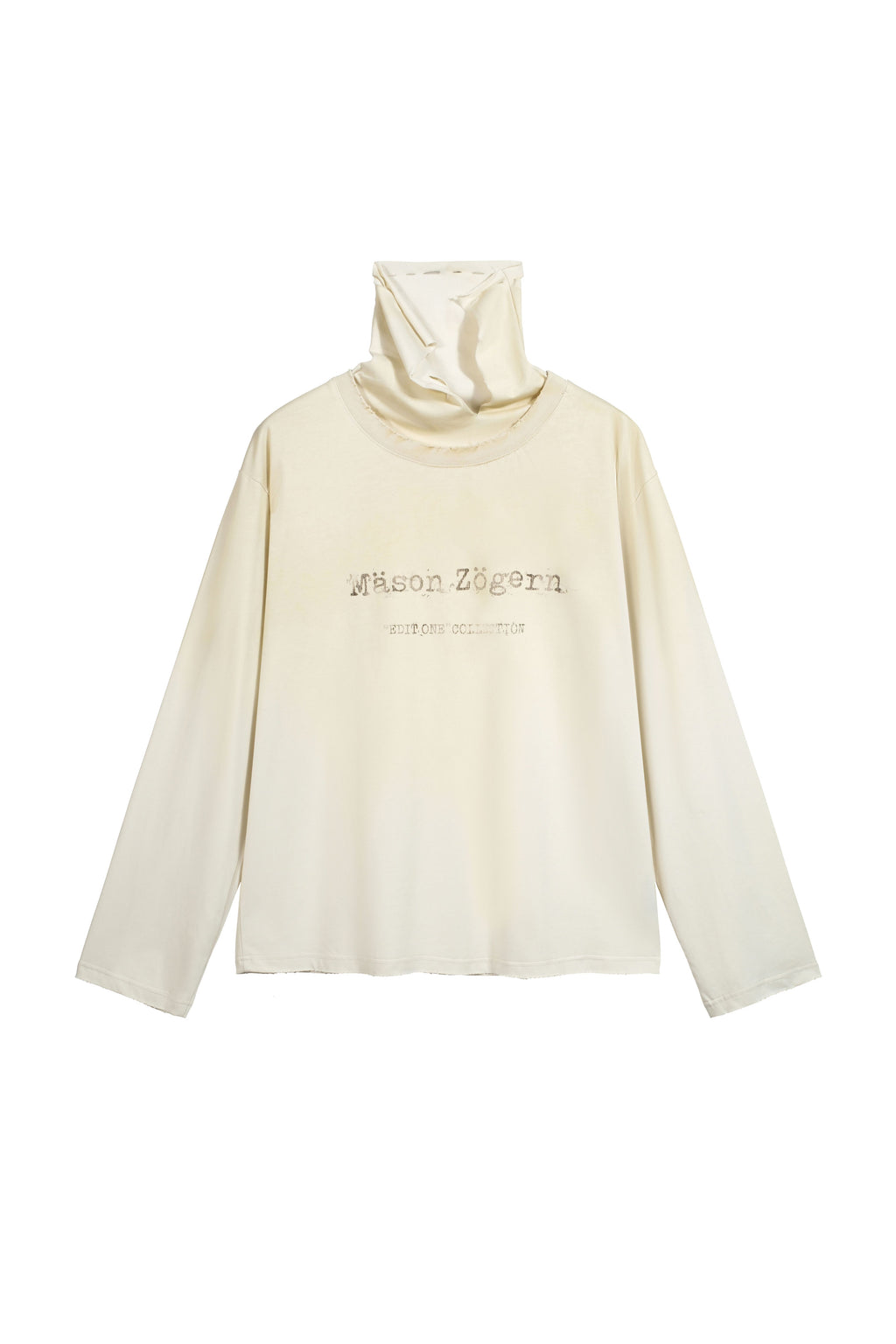 LOGO LONG SLEEVE T-SHIRT - WHITE