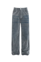 LOOSE STRAIGHT LEG  DENIM - BLUE