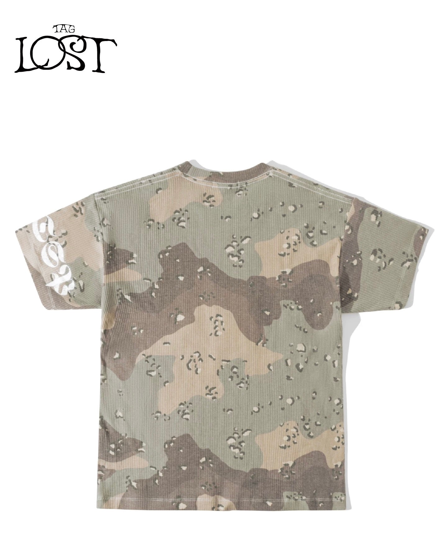 Losttag camo rabbit waffle t-shirt