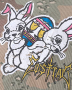 Losttag camo rabbit waffle t-shirt