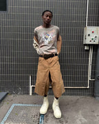 Losttag camo rabbit waffle t-shirt
