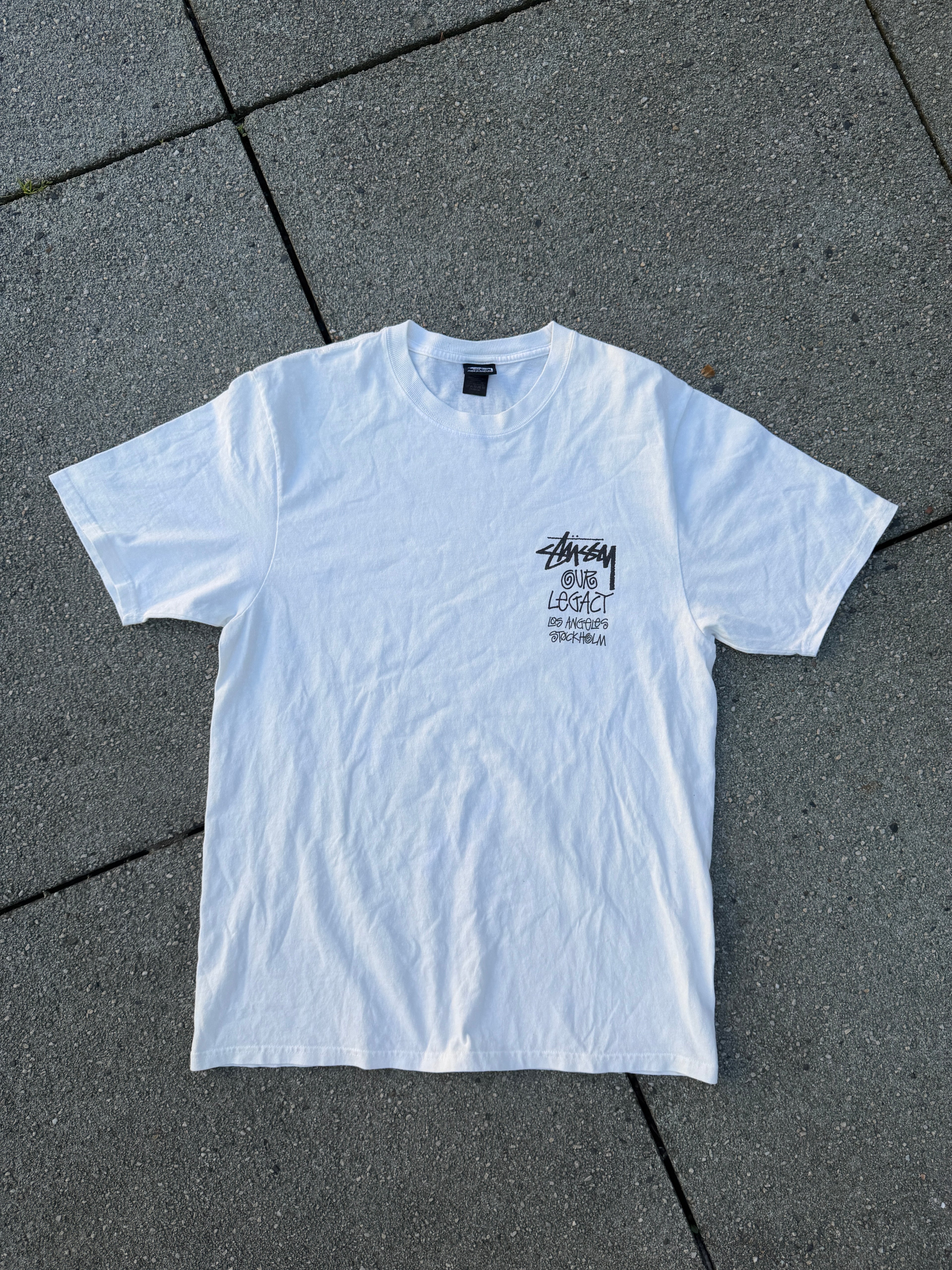 Stüssy × Our Legacy – Ol' Surfman Pigment Dyed Tee (Natural)