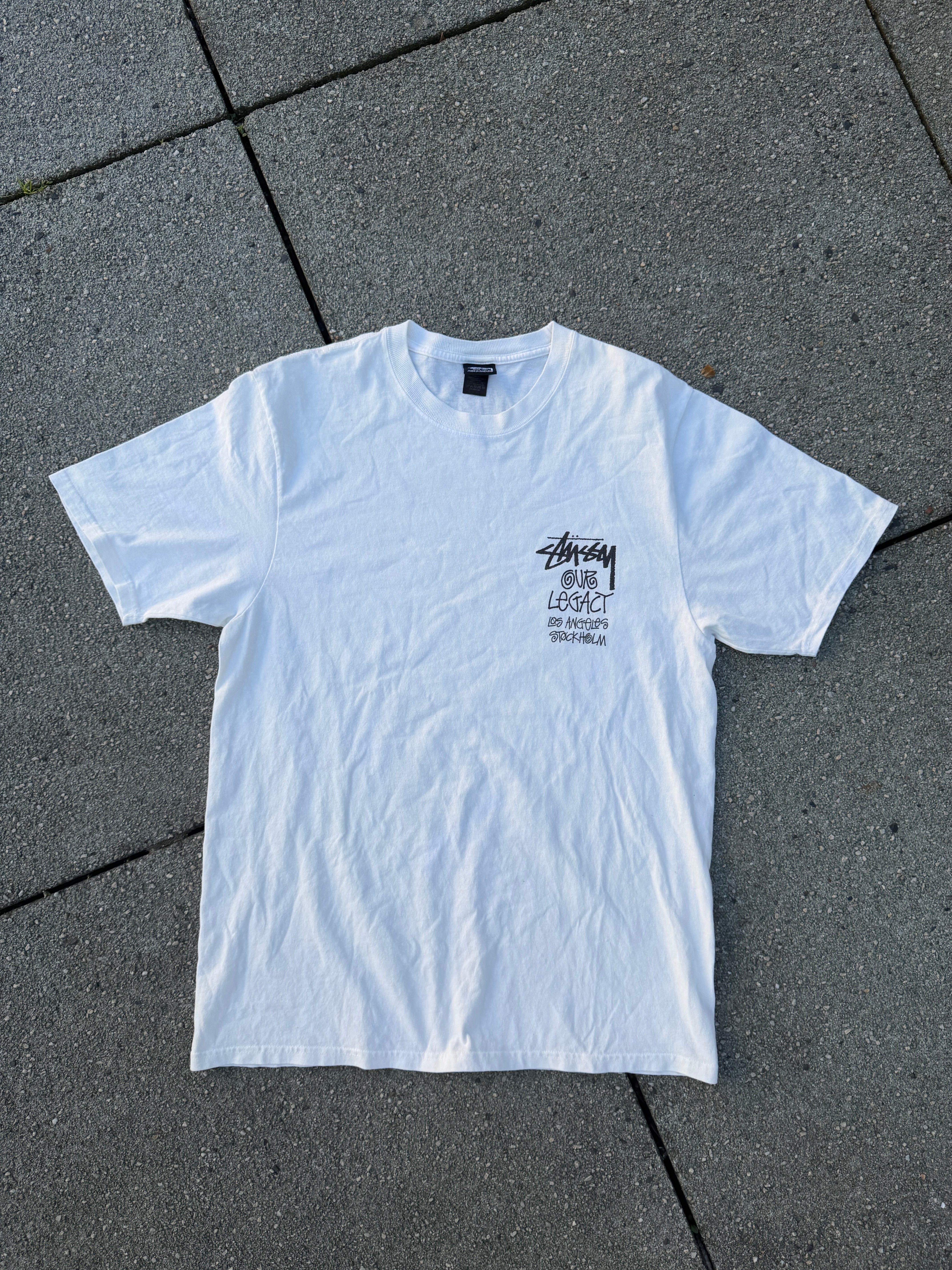 Stüssy × Our Legacy – Ol' Surfman Pigment Dyed Tee (Natural)