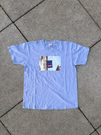 Supreme – Banner Tee (Slate Blue)
