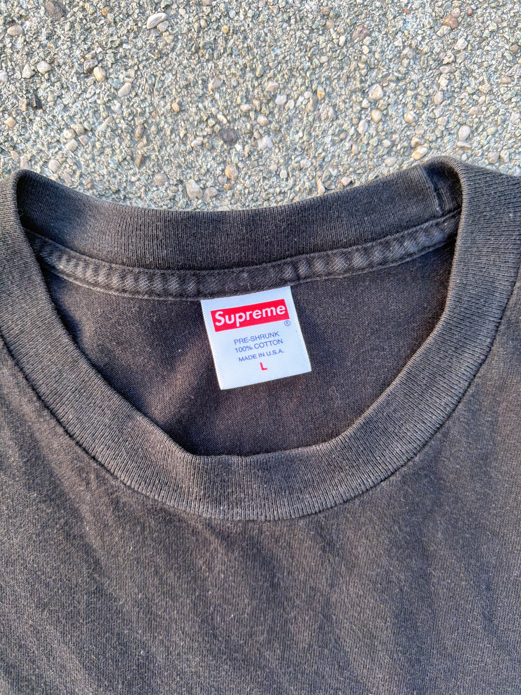 Supreme – Spaghetti Tee (Black)