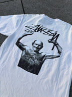 Stüssy × Martine Rose – Mr Stand Firm Tee (White)