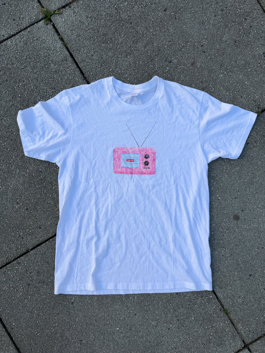 Supreme – TV Tee (White)