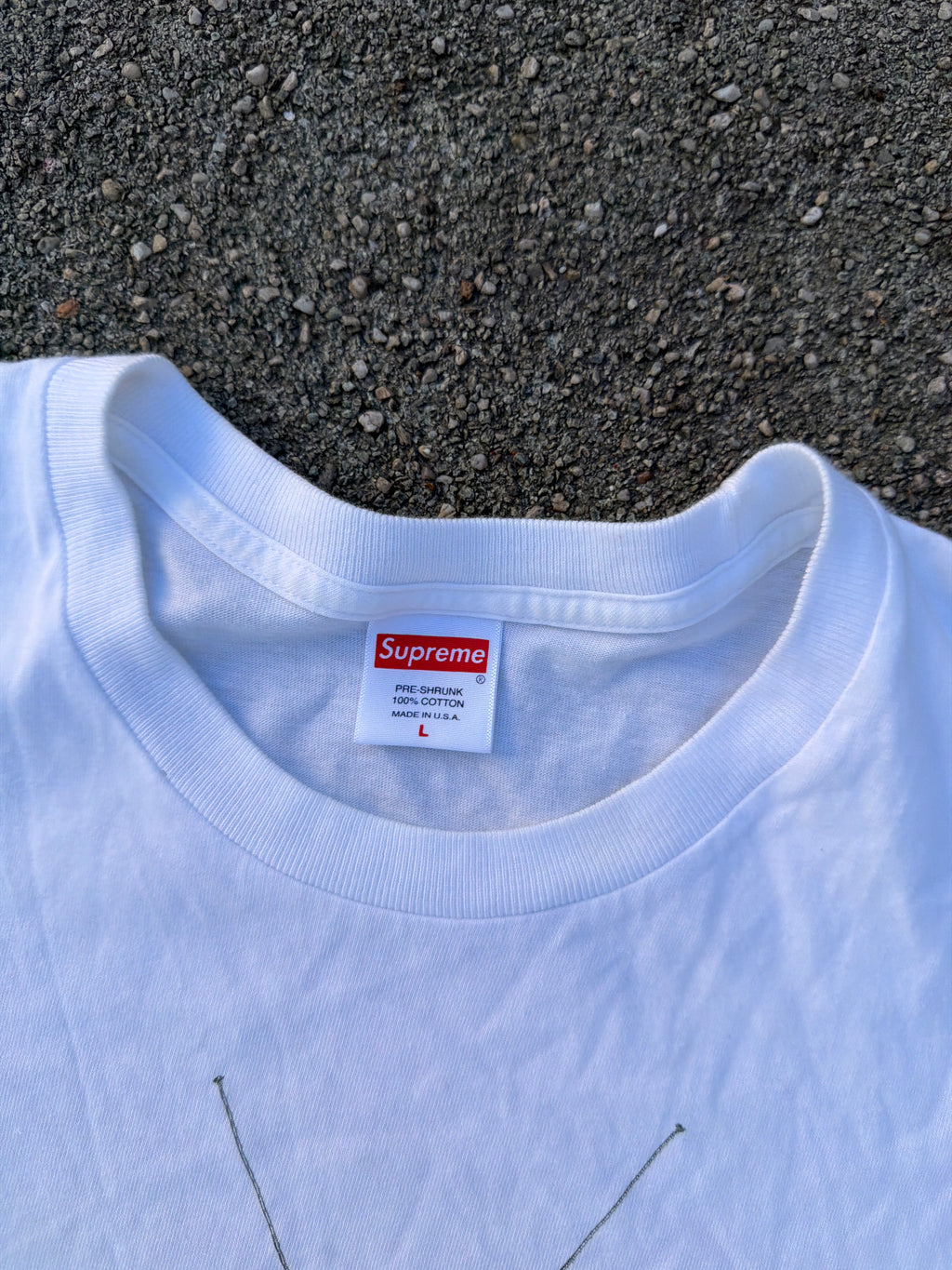 Supreme – TV Tee (White)