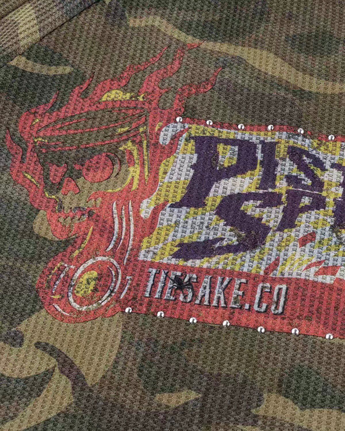 TIESAKE missing in action camo long sleeve