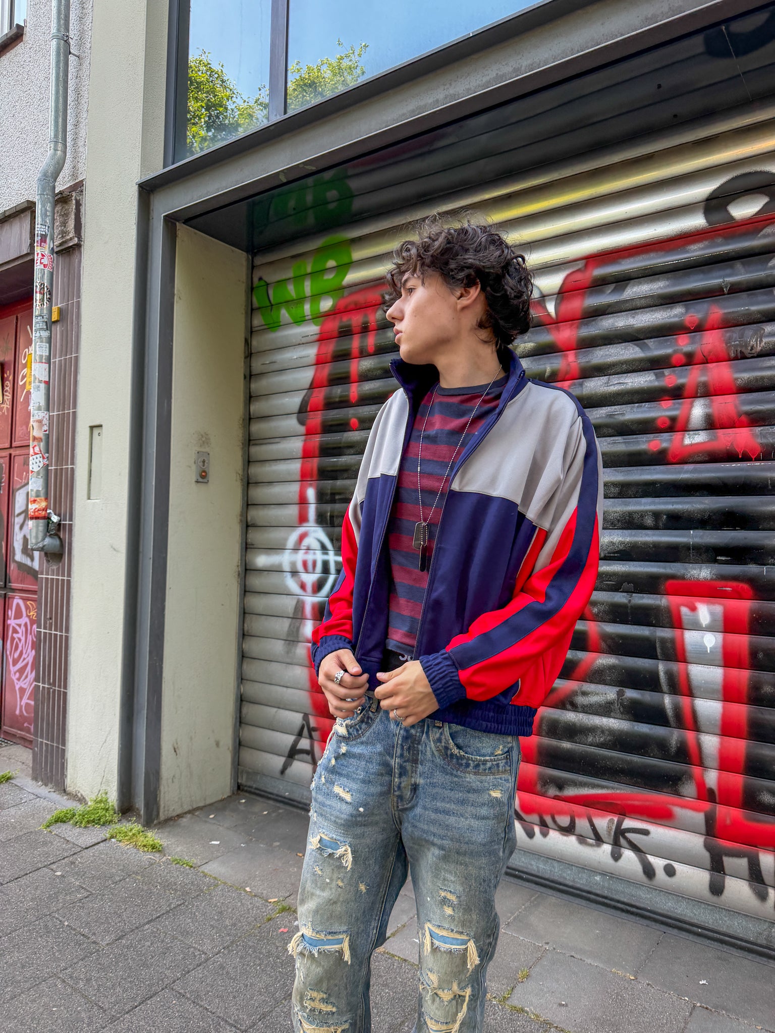 Nike × Martine Rose – Track Jacket (Blue)
