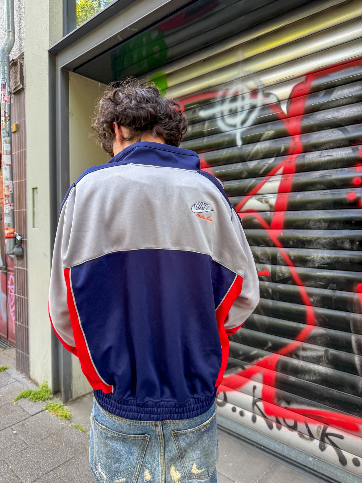 Nike × Martine Rose – Track Jacket (Blue)