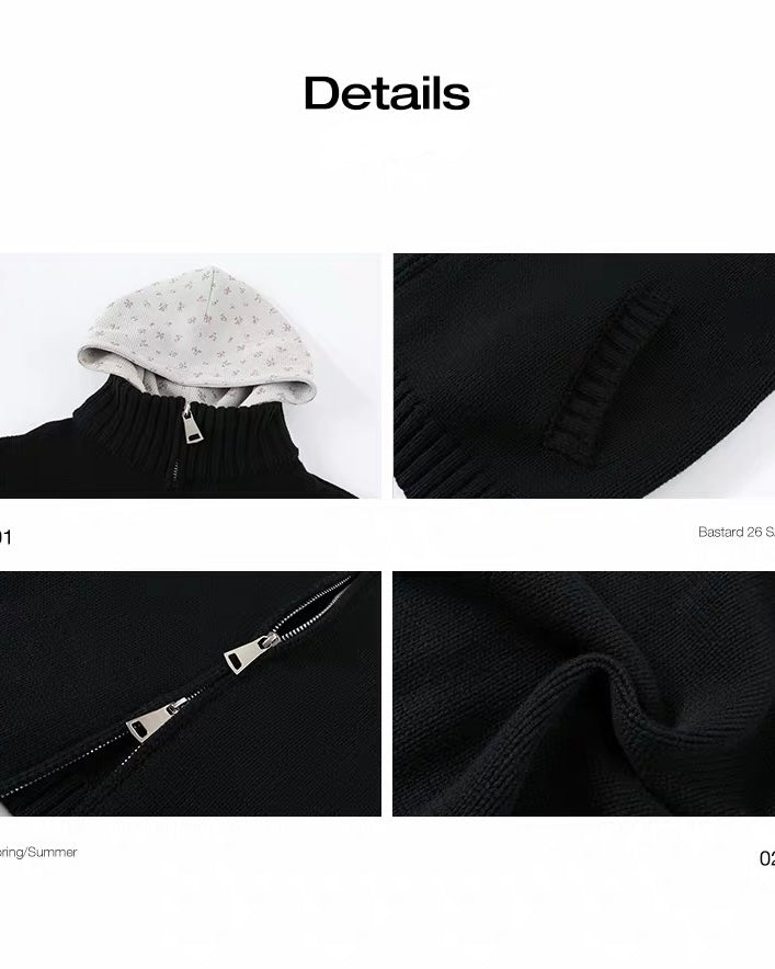 BASTARD floral sweater