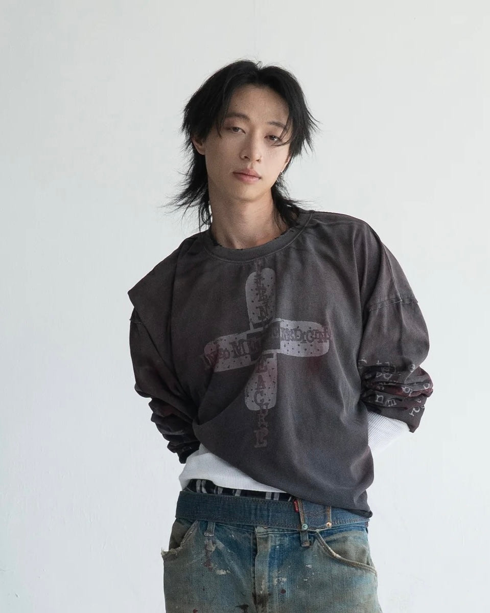 Keshi X WANGXINGYU the trilogy long sleeve