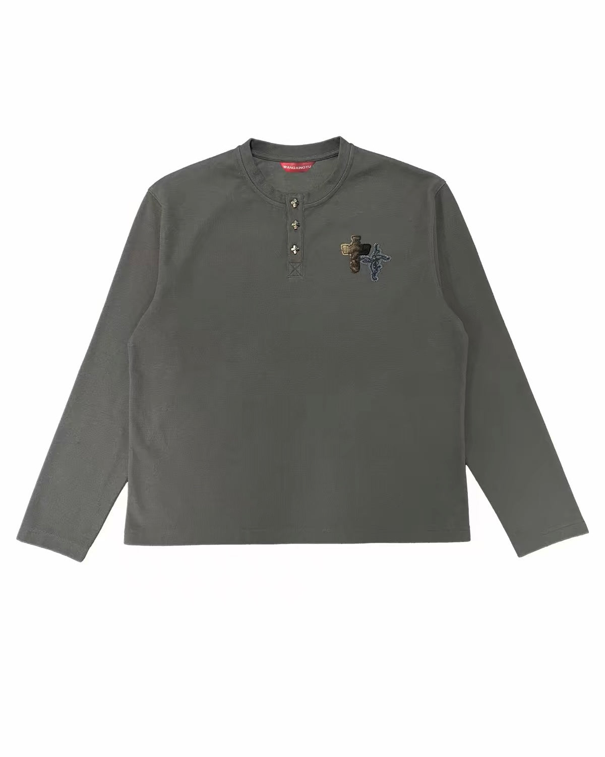 WANGXINGYU waffle  long sleeve