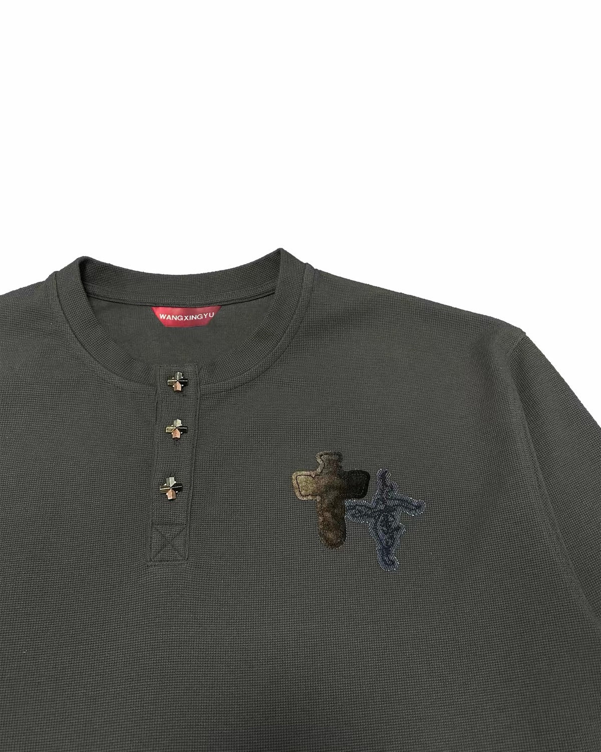 WANGXINGYU waffle  long sleeve
