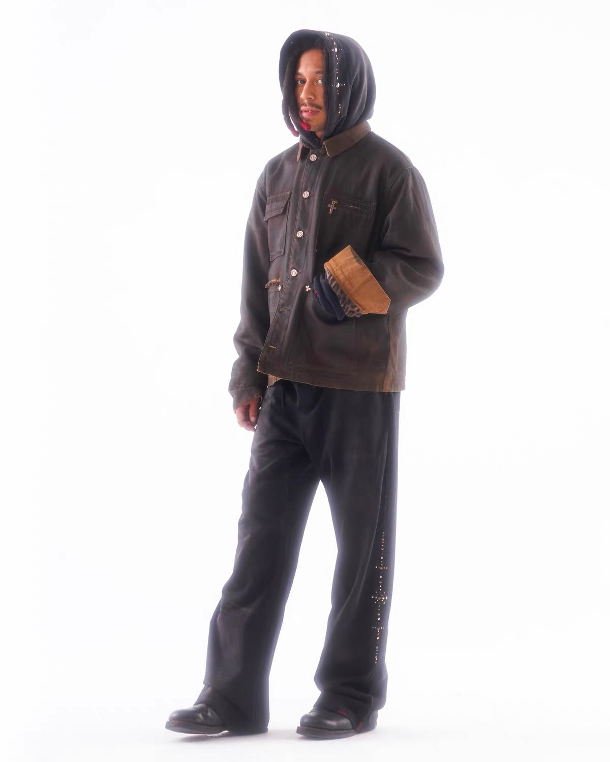 WANGXINGYU waxed canvas jacket
