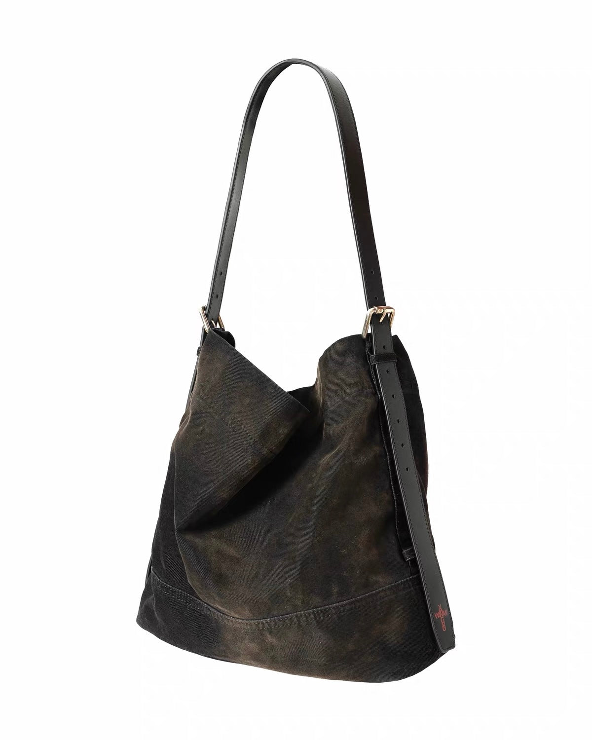 WANGXINGYU flocked tote bag