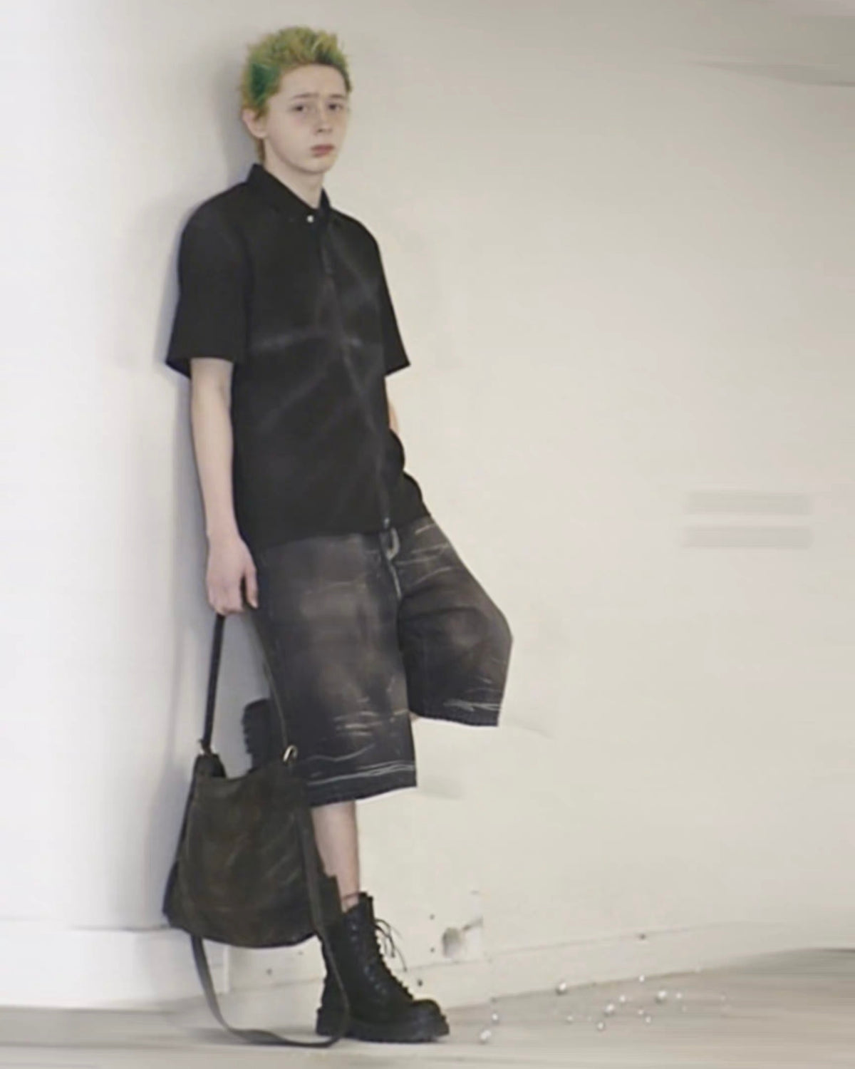 WANGXINGYU flocked tote bag