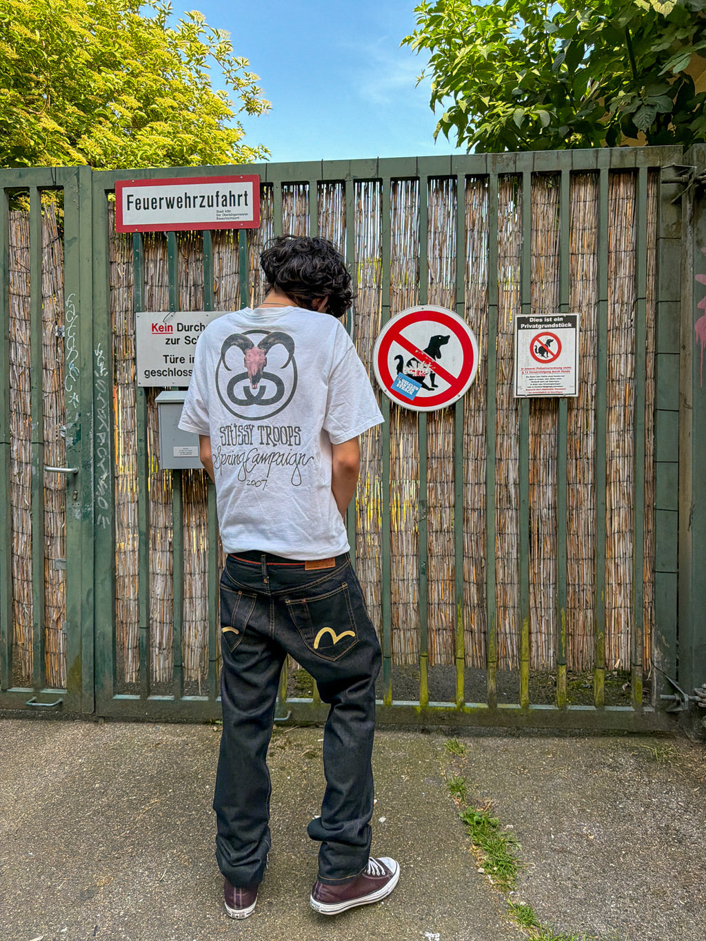 Stüssy – Troops Spring Campaign 2007 Tee (White)