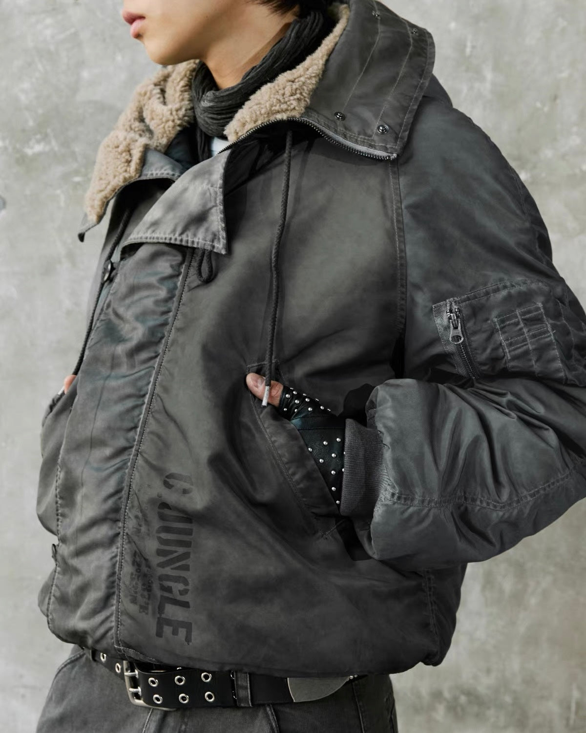 MOCUISHLE n2b pilot cotton jacket