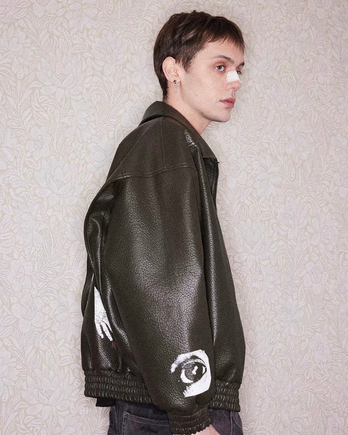 RICHILL MELANCHOLY my smile pu jacket
