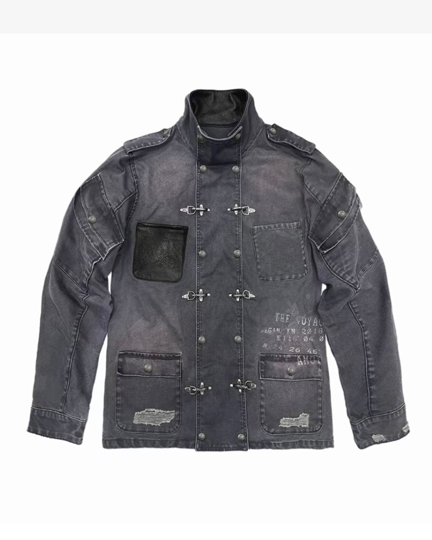 WANNALAB lobster clasp utility jacket