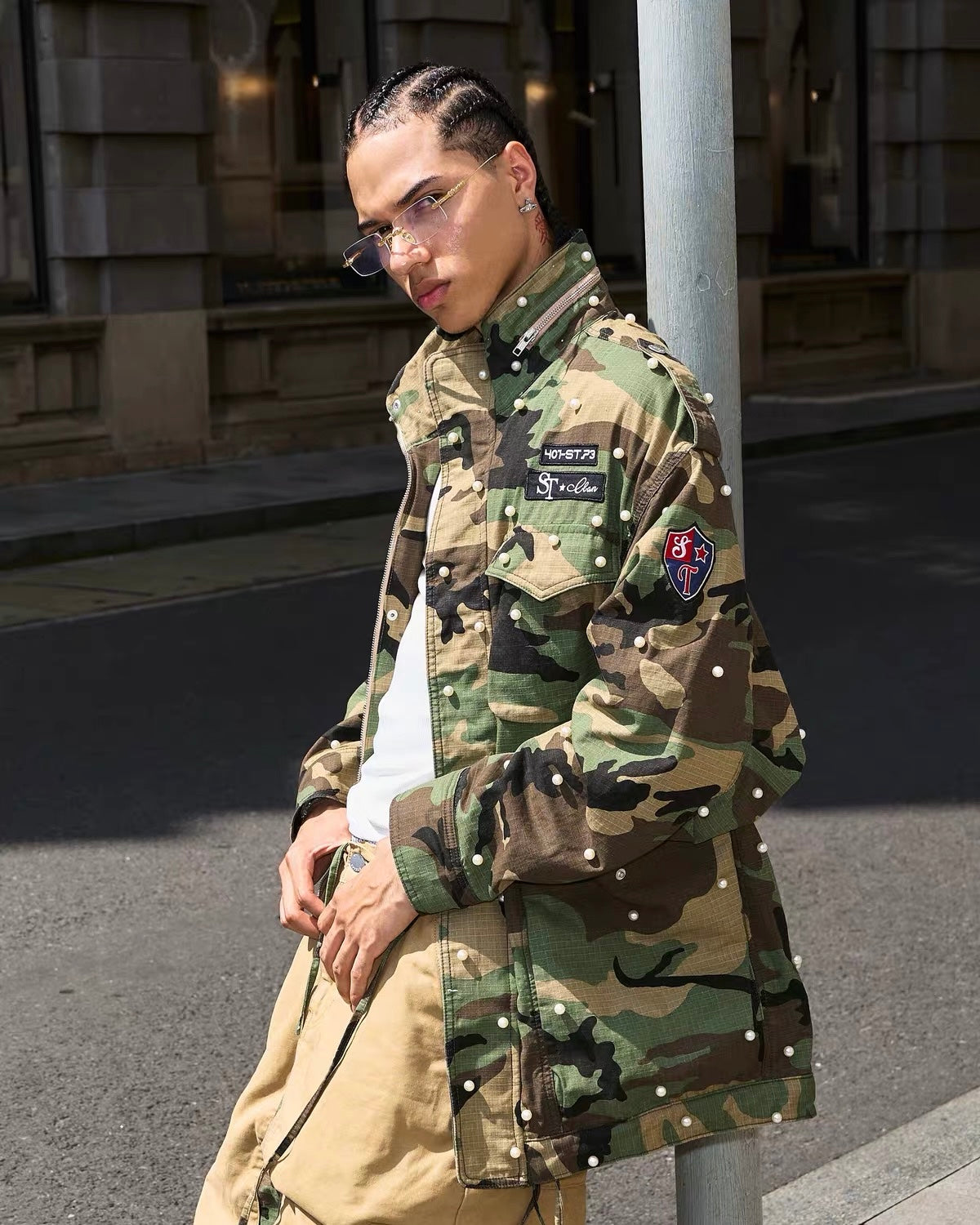 STEEPC pearl camo jacket