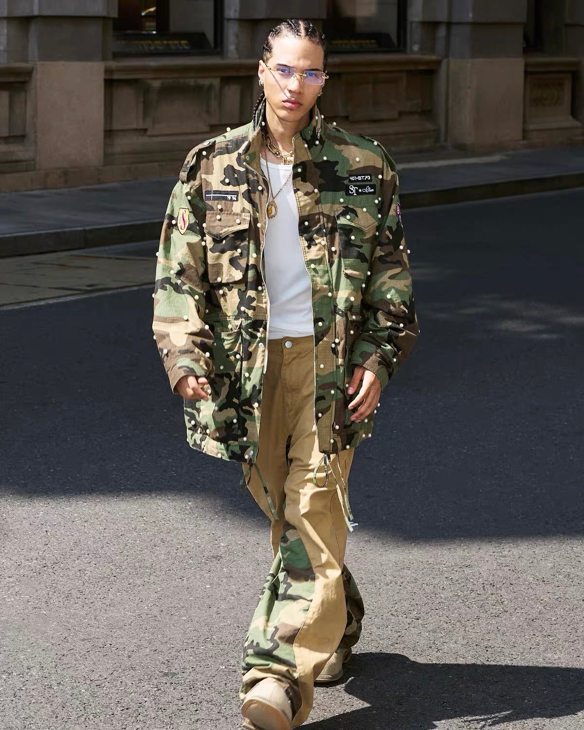 STEEPC pearl camo jacket