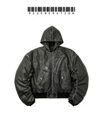 REGEN ZONE pu padded jacket