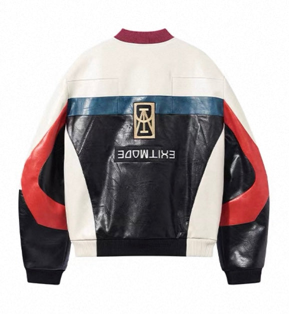 BLIND NO PLAN thick padded PU jacket
