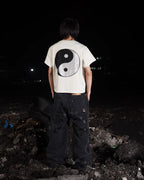 SANSLAWS ripped star patch cargo pants