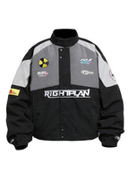 RIGHT PLAN motorcycle style padded jacket