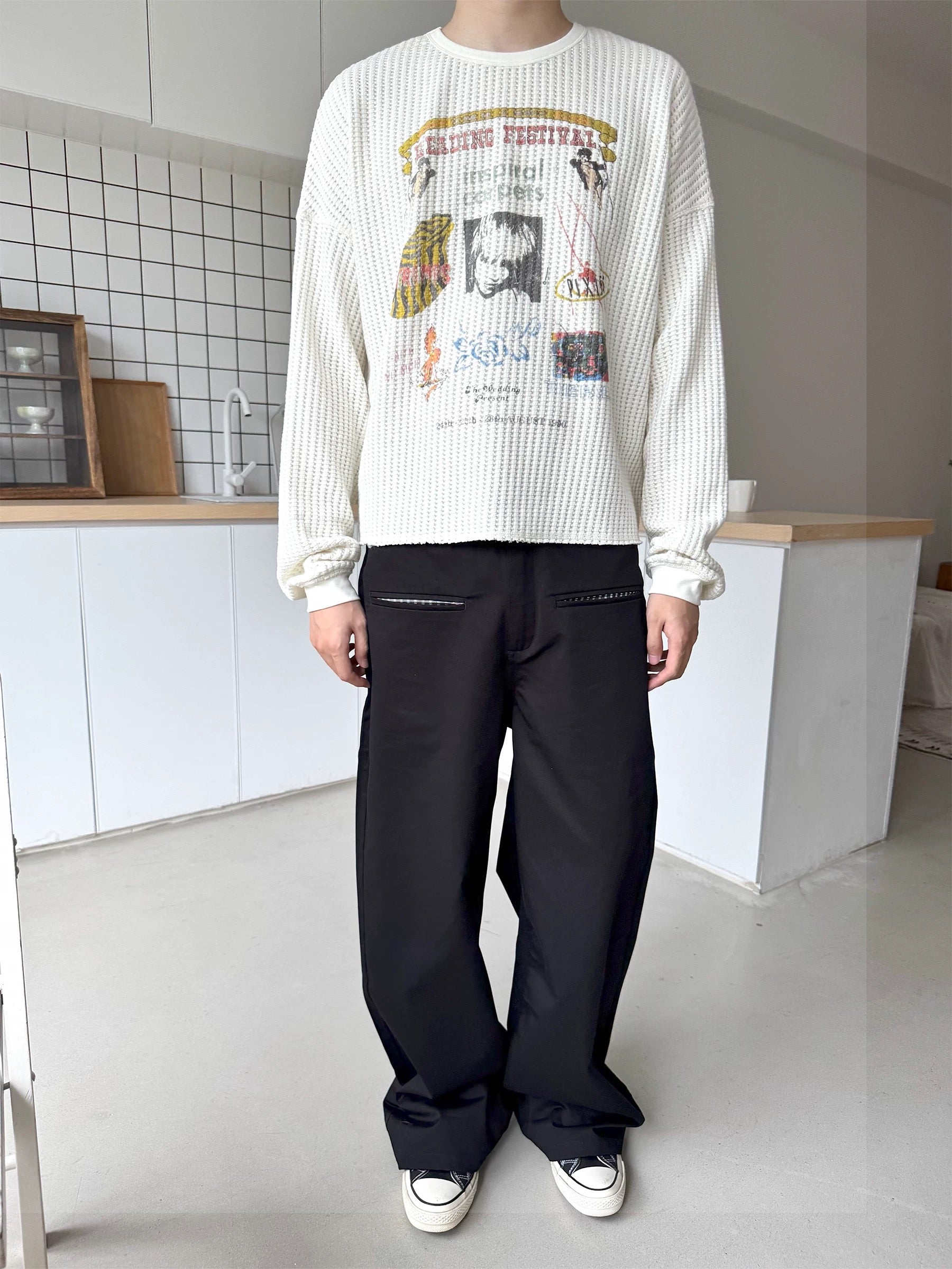 EROLE waffle long sleeve